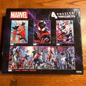 Set of 3 Marvel Superman Puzzles NEW unopened ( 4th puzzle in set missing )